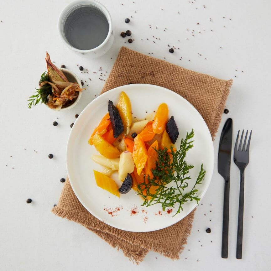 Mon panier de saveurs - Barigoule de carottes de couleur