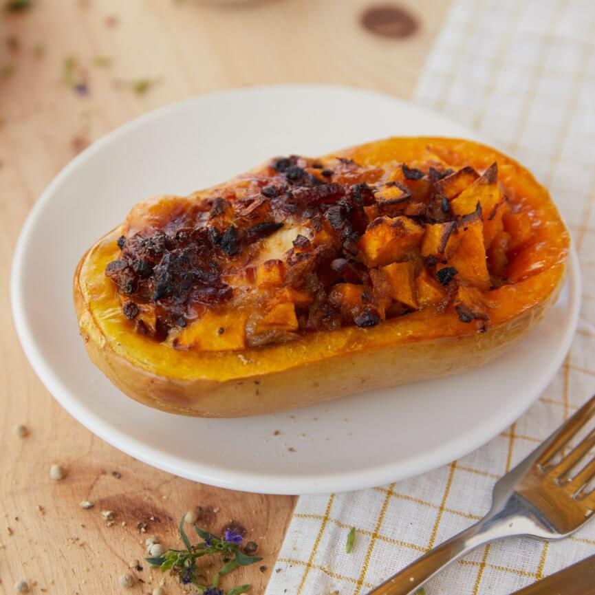 mon-panier-de-saveurs-butternut-farcie-2 Mon panier de saveurs - Risotto de potimarron et panais